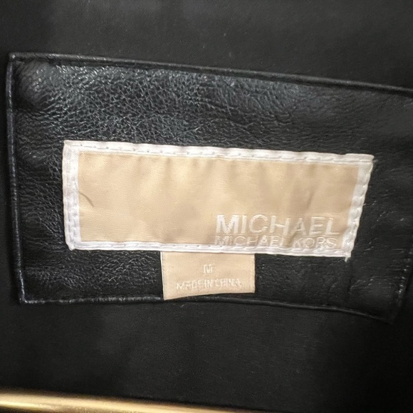 Michael Kors Women's Jacket Faux
Leather black M - Picture 6 of 13
